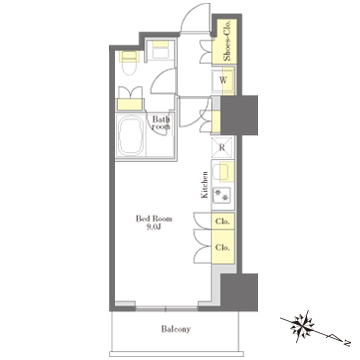 プライムメゾン白金台タワー 1511号-16