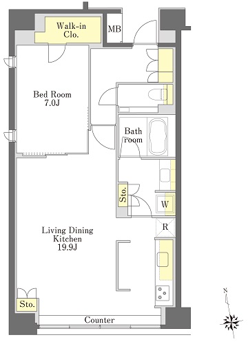 プライムメゾン三田綱町203-2