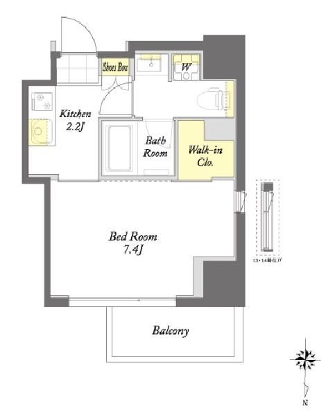 プライムメゾン蔵前605-2