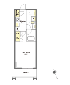 プライムメゾン横濱日本大通 704号-16