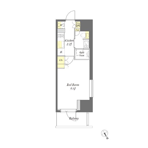 プライムメゾン門前仲町 704号-6