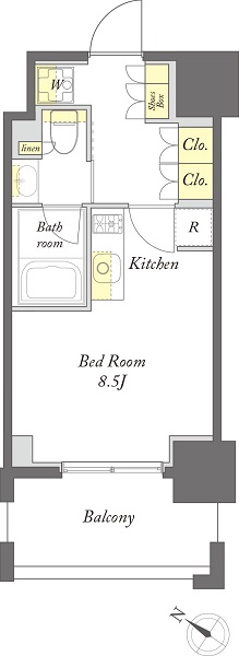 プライムメゾン横浜ＷＥＳＴ 614号-16