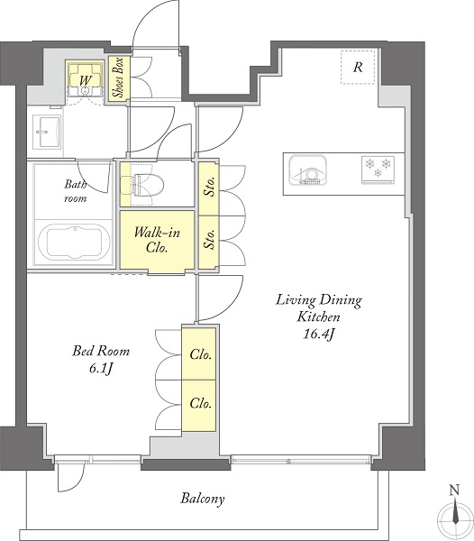 プライムメゾン西早稲田 503号-16