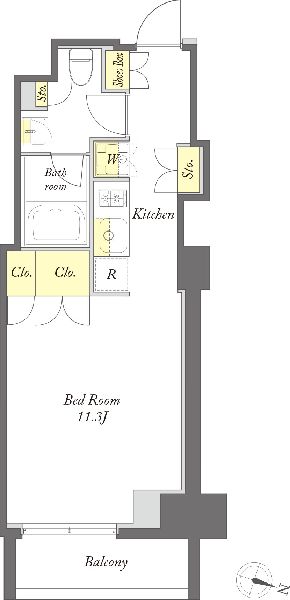 プライムメゾン森下ＷＥＳＴ 312号-16