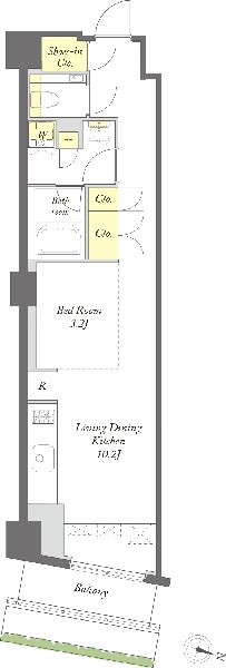 プライムメゾン森下ＷＥＳＴ 422号-16