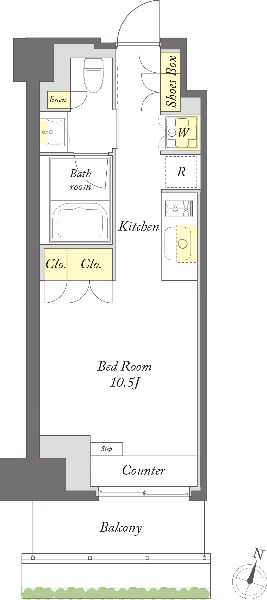プライムメゾン森下ＷＥＳＴ 714号-16