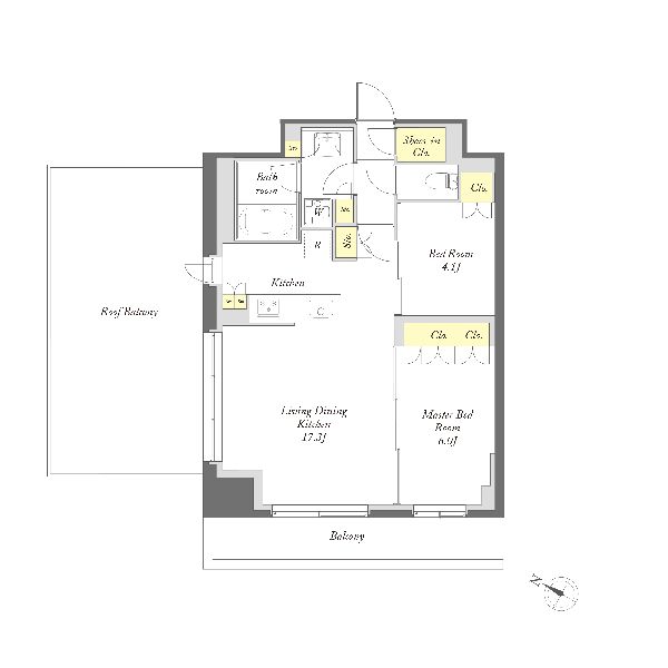 プライムメゾン用賀砧公園605-2