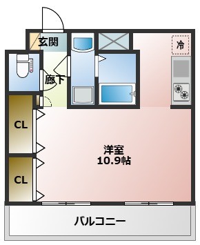 エスティメゾン南行徳503-2