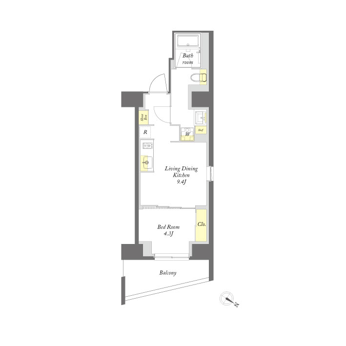プライムメゾン西新宿 202号-2