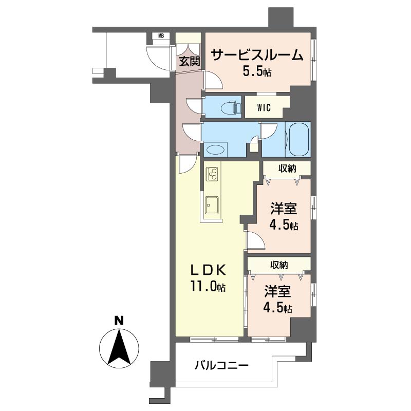 ツインズ国立Ⅱ 603号-6