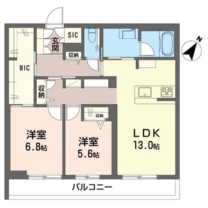 ラ　ルーチェ 205号室