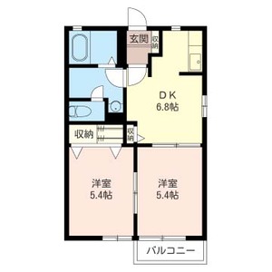 フレアパレスＢ 101号-16