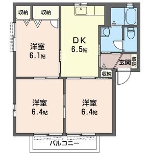 ラフォーレ　ハピネスＡ 102号室