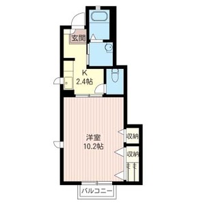 ハイツフォレストＭ 102号室