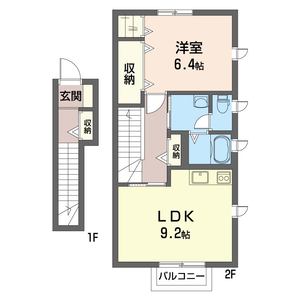 ハイツフォレストＭ 201号室