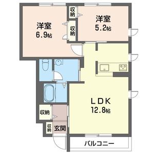 カーサフォンティーヌＦ 101号-16