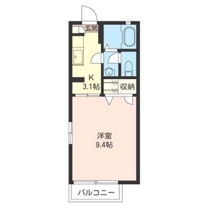 メゾン　グリシーヌＢ 105号室