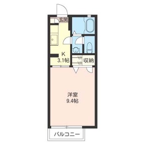 メゾン　グリシーヌＢ 203号室