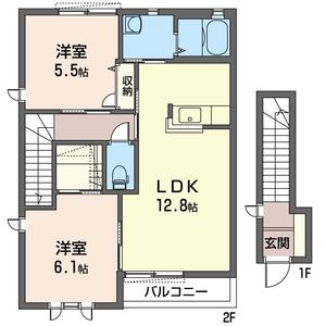 メゾン・ブランシェ 202号室