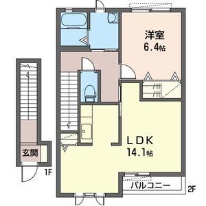 フォレスト乙女Ⅱ 203号室