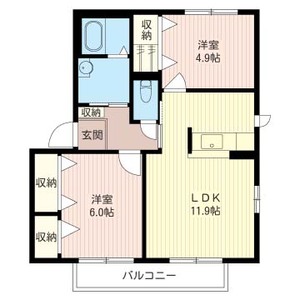 ヴィヴァーチェ　Ｃ 101号室