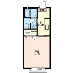 フルール古山Ｂ 202号室