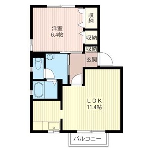 カトルセゾンＢ 202号室