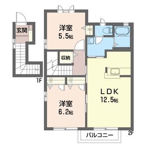 クレールメゾン　Ｃ 202号室