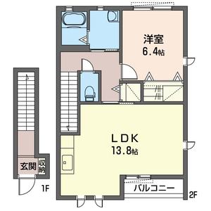 ミナミハイツフラワーⅡ 201号-16