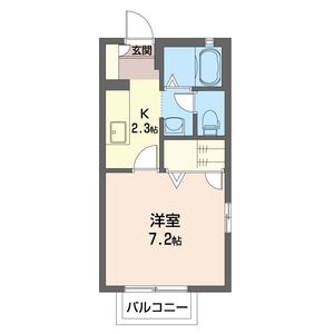 スカイ　プレイス 201号室