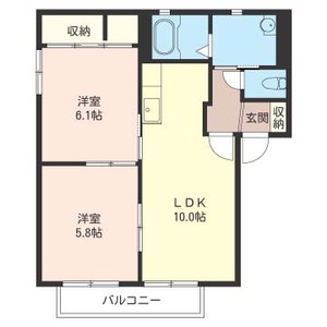 ロードハイツ Ⅱ B 102号-16