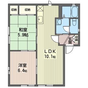 メゾン　パークス　Ⅱ 201号室