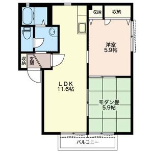 カーサ・卯の花Ａ 201号室