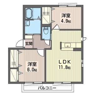 グランシード森田Ｄ 101号-16