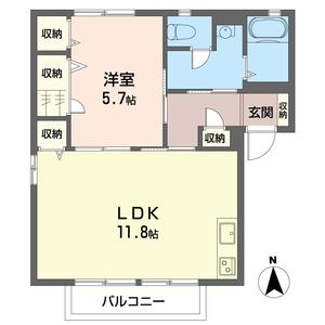 シャーメゾンしらさぎＡ 202号室