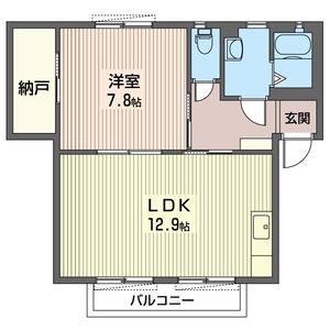 クレストコート　Ⅱ 202号室