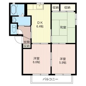 フレグランスＦ 201号室