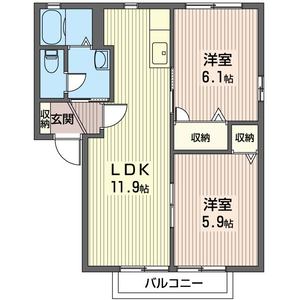 サニーコートダイドーＤ 201号室