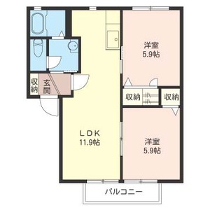 グランシード東城南Ｅ 201号-16
