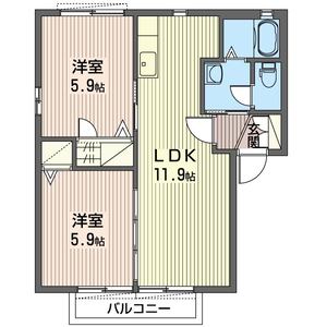 グランシード東城南Ｅ 202号室