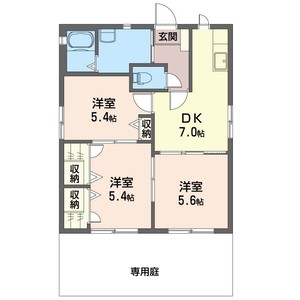 パークサイドタウンＣ 101号室