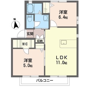 メビュース東城南Ｆ 201号室