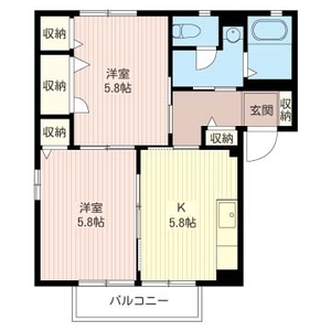 ウヴェール・メゾン安塚Ｂ 102号室