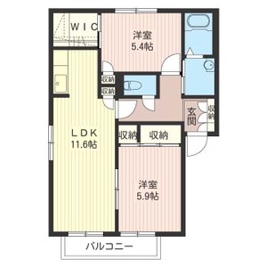 グレイスタウンＣ 202号室