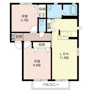 リバーシティーＣ 201号室