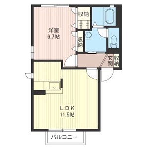 グリーンハイツ齋藤Ｄ 202号室