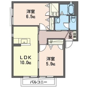グランシード藤本Ｄ 102号-16