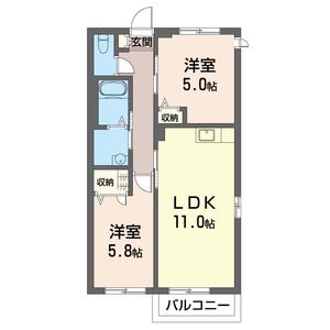 Ｇｒａｃｅ大泉 202号室