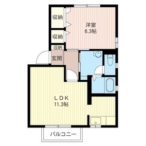 フラットリベラＢ 201号室