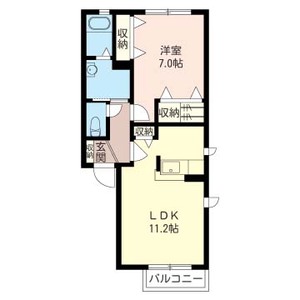 クレストヒルズＡ 201号室